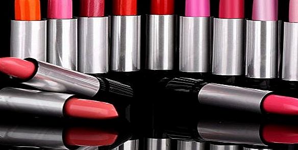 Xgeek [12-Pack]-[12 Colors] Lipsticks Glossy Set for Fashion Women Beauty Makeup
